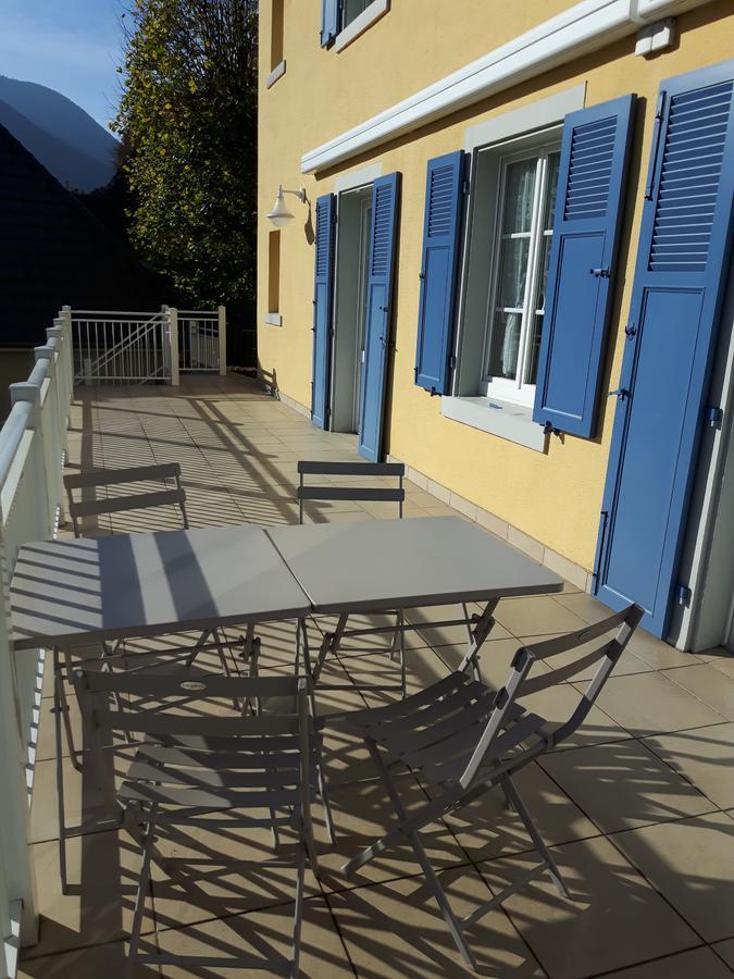 Les Volets Bleus Alsace Vosges Bed & Breakfast Urbes Bagian luar foto